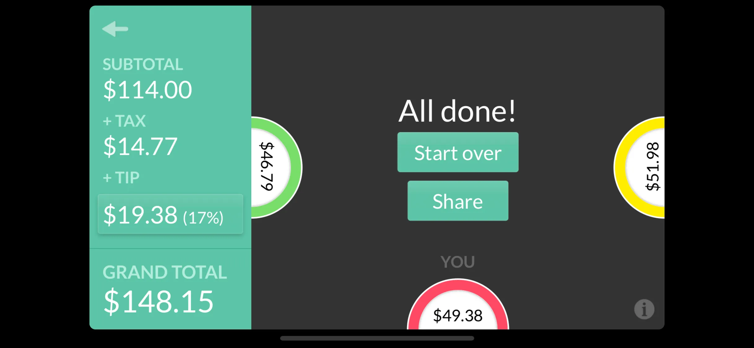using Plates by Splitwise